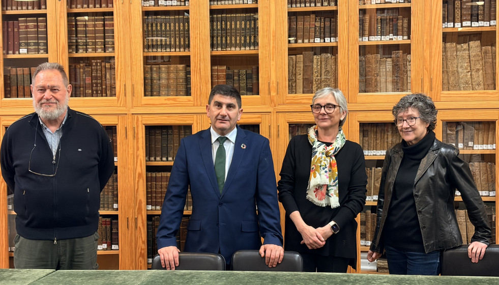 El delegado del Gobierno en Galicia, Pedro Blanco, en el Museo do Pobo Galego