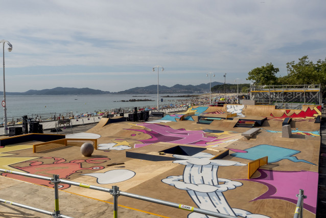 Archivo - Imagen de las pistas de O Marisquiño 2025.