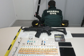 Imagen de lo incautado.