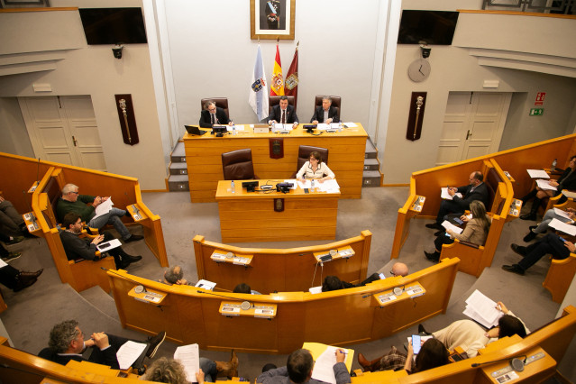 Pleno de la Diputación de A Coruña