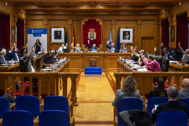 Pleno ordinario de la Diputación de Ourense