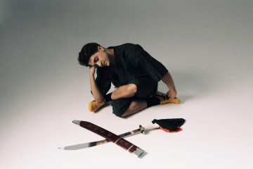 El artista vigués Caerlos en una imagen promocional.