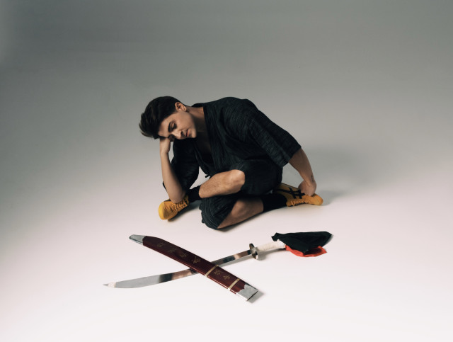 El artista vigués Caerlos en una imagen promocional.