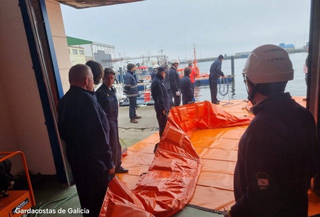 Formación de Gardacostas de Galicia en Ribeira