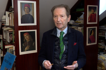 El Catedrático de Derecho Constitucional Roberto Blanco Valdés, durante la entrevista con Europa Press.