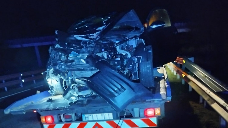 Un fallecido en Guitiriz tras un accidente múltiple en la A-6