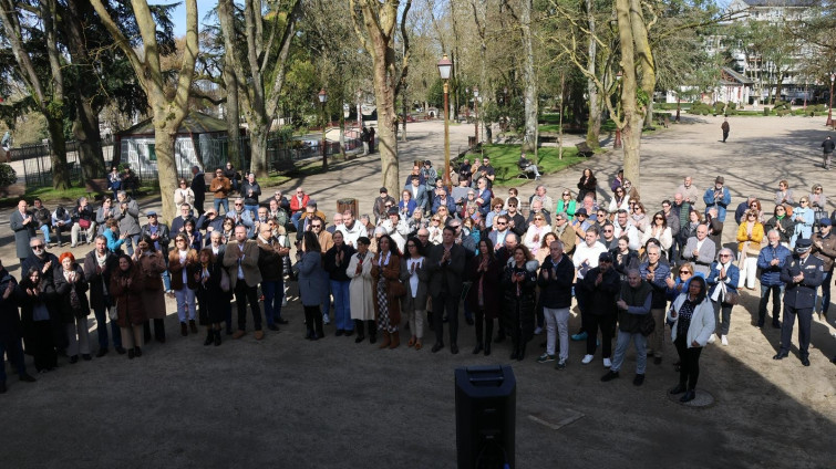 Cientos de lucenses recuerdan a Paula Alvarellos en el primer aniversario de su fallecimiento