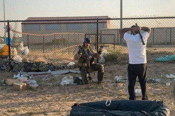 El piloto del F15 derribado sobre Kuwait