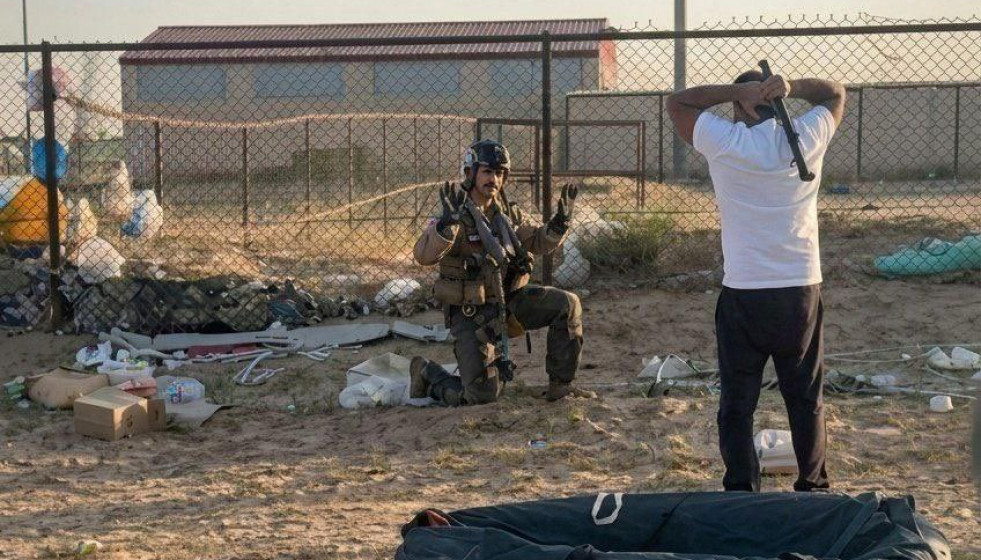 El piloto del F15 derribado sobre Kuwait