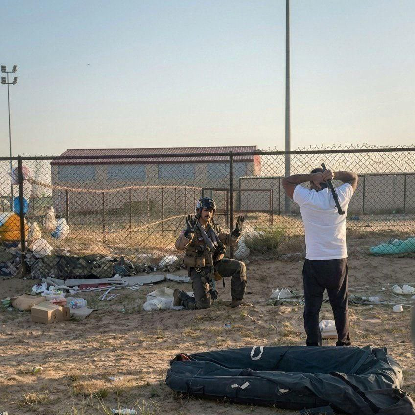 El piloto del F15 derribado sobre Kuwait