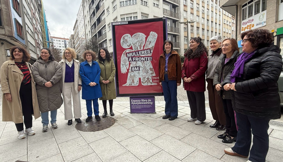 El BNG presenta su campaña por el 8M