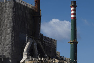 Archivo - Fábrica de ENCE en Pontevedera