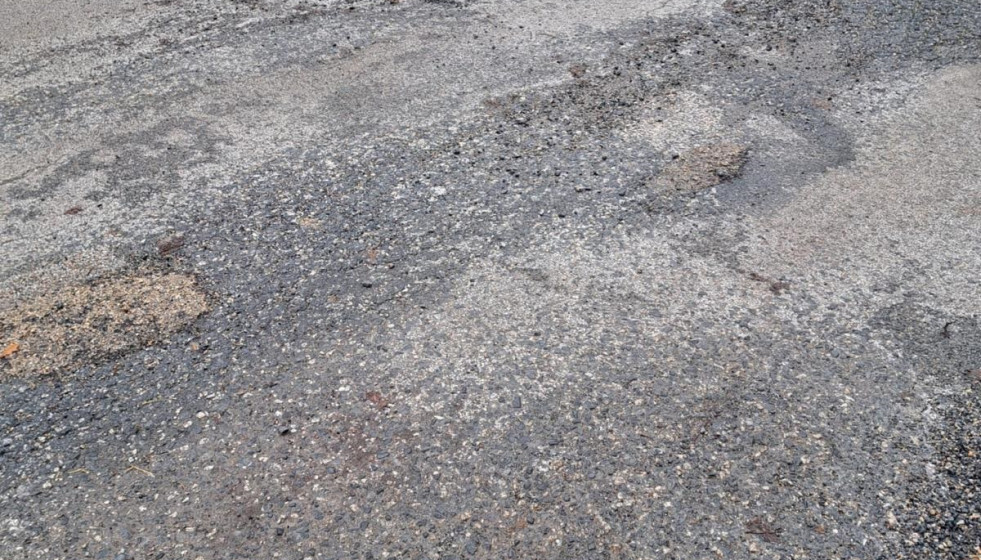 Carretera N6 por Becerreá.