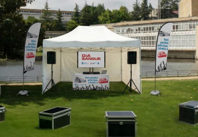 Segunda fase de la campaña de donación de sangre en universidades gallegas