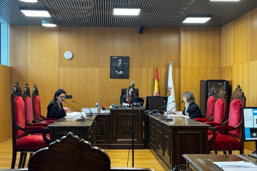 Suspendido un juicio de hurto y estafa en la Plaza número 1 de la Sección de lo Penal del Tribunal de Instancia de Ourense