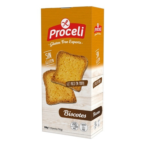 AESAN alerta de presencia de componentes de la leche no declarados en etiquetado de algunos lotes de biscotes de Proceli