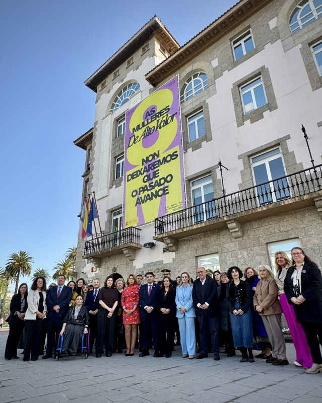 Acto conmemorativo del 8M en la Delegación del Gobierno en Galicia