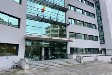 Archivo - Fachada del Juzgado de lo Penal número 1 de Lugo que ha acogido este jueves el juicio contra un hombre acusado de injurias a funcionarios públicos. En Lugo, a 25 de enero de 2024.