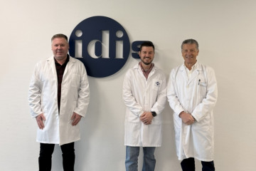 Tomás Sobrino, Alberto Ouro y Rogelio Leira (IDIS)