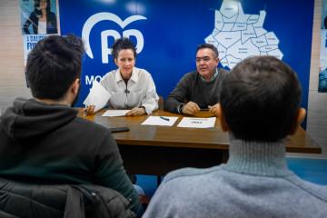 Rueda de prensa de la portavoz del PP de Monforte, Katy Varela