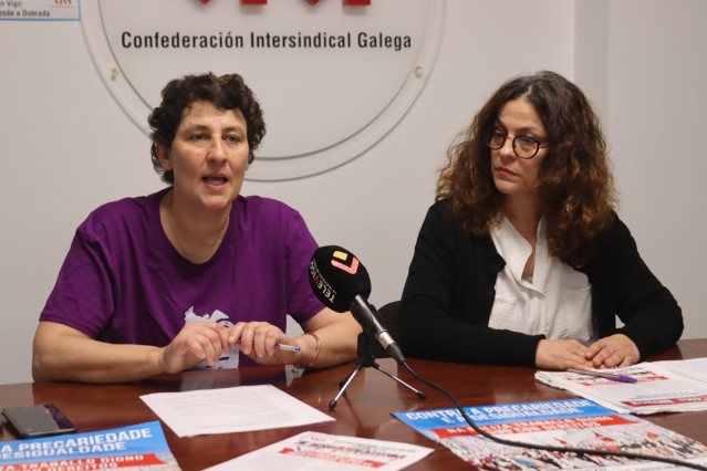 Ester Mariño y Raquel Pérez presentan en Vigo los actos con motivo del Día da Clase Obreira Galega