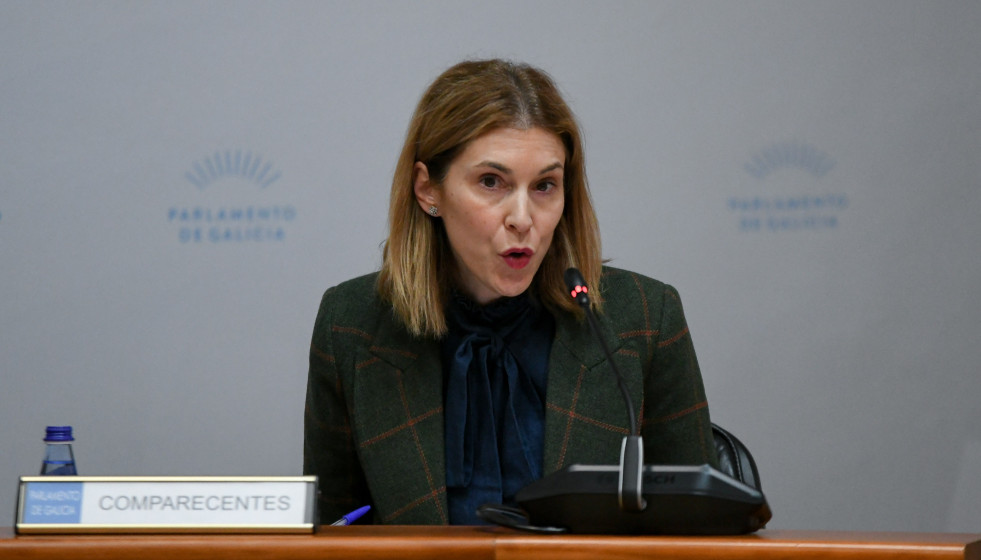 La secretaria xeral técnica de la Consellería de Sanidade, Natalia Lobato.