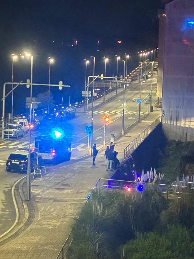 Imagen del accidente.