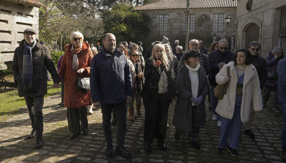 El director de Turismo de Galicia, Xosé Merelles, durante la jornada
