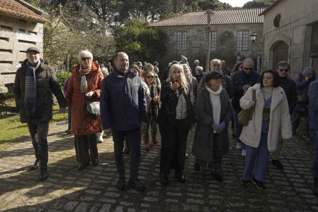 El director de Turismo de Galicia, Xosé Merelles, durante la jornada