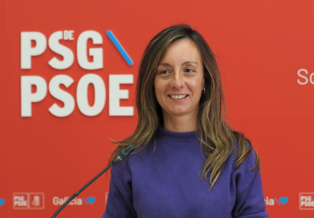 Archivo - La diputada del PSdeG Paloma Castro.