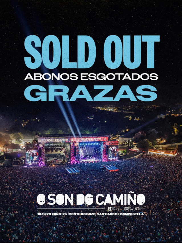 Cartel del festival O Son do Camiño