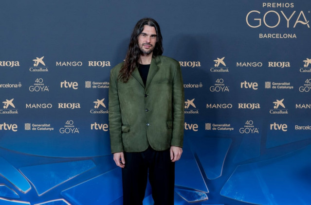 Archivo - El director Oliver Laxe en los actos previos de Los Goya