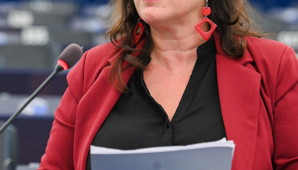 Archivo - La eurodiputada del BNG, Ana Miranda.