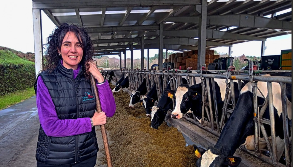 La ganadera Noelia Rodríguez