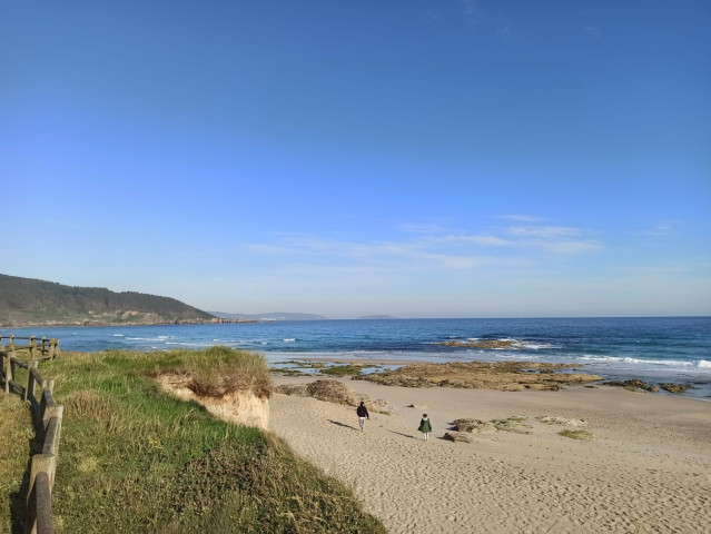 Archivo - Playa de Razo en Carballo (A Coruña)