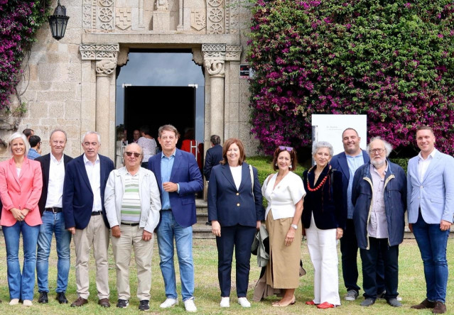 Cargos socialistas en el Pazo de Meirás