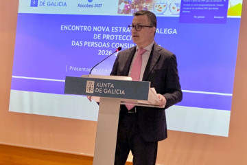 El conselleiro de Emprego, José González