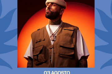 Cartel presentación Nicky Jam para el festival Costa Feira