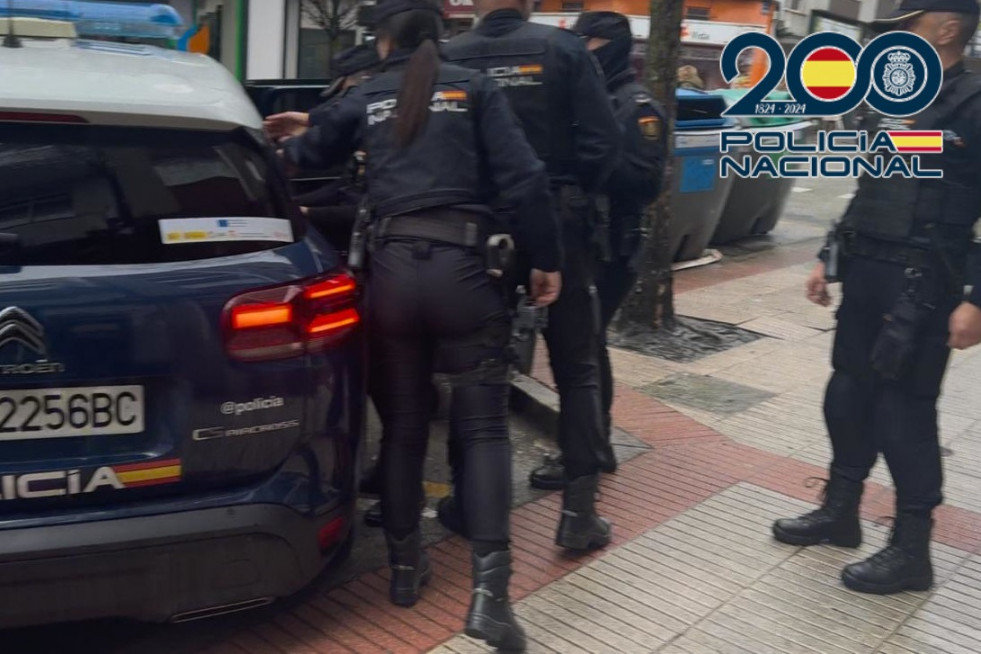 Operativo contra el tráfico de drogas en A Coruña