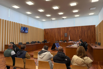 Imagen de la primera jornada del jucio.