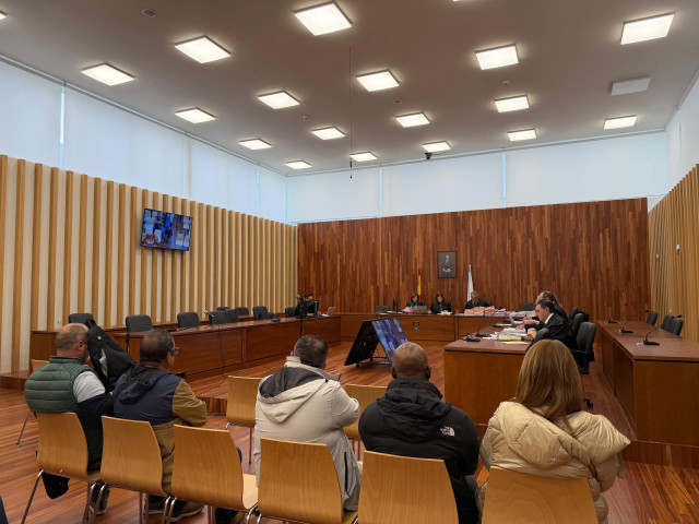 Imagen de la primera jornada del jucio.