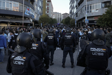 Imagen de la entrada al estadio de Balaídos.