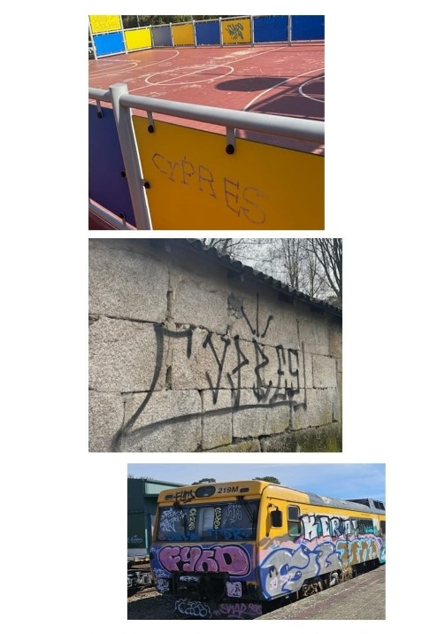Identificado un menor como presunto autor de decenas de pintadas en O Carballiño (Ourense), la reparación de los daños asciende a 15.000 euros.