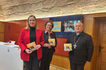 Presentación de la Semana Santa en Santiago, a 13 de marzo de 2026.