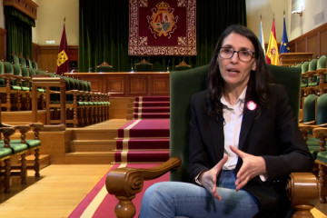 La nueva rectora de la USC, Rosa Crujeiras.