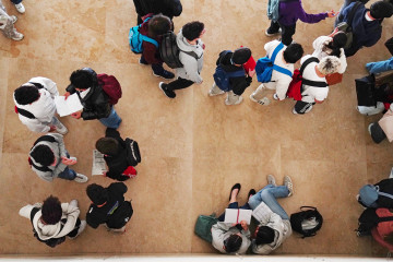 Archivo - Alumnos durante el primer día de selectividad en Galicia, a 3 de junio de 2025, en Santiago de Compostela, A Coruña, Galicia (España).
