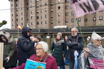 BNG se suma una semana más a la movilización de los usuarios de la residencia de As Gándaras