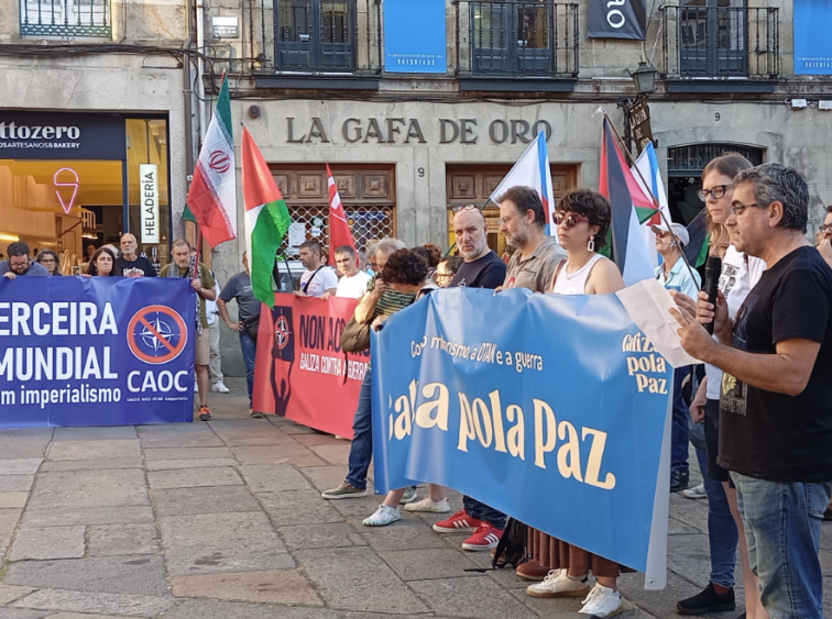 Galicia sale a la calle este lunes contra la guerra en 18 localidades, pero el movimiento pacifista está dividido