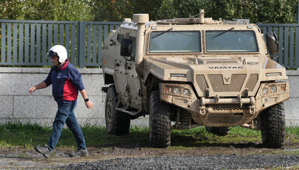 Archivo - Instalaciones de URO Vehículos Especiales S.A., a 10 de noviembre de 2025, en Valga, Pontevedra, Galicia (España).