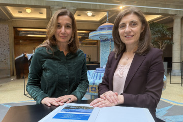 La conselleira de Medio Ambiente, Ángeles Vázquez, en Bruselas.